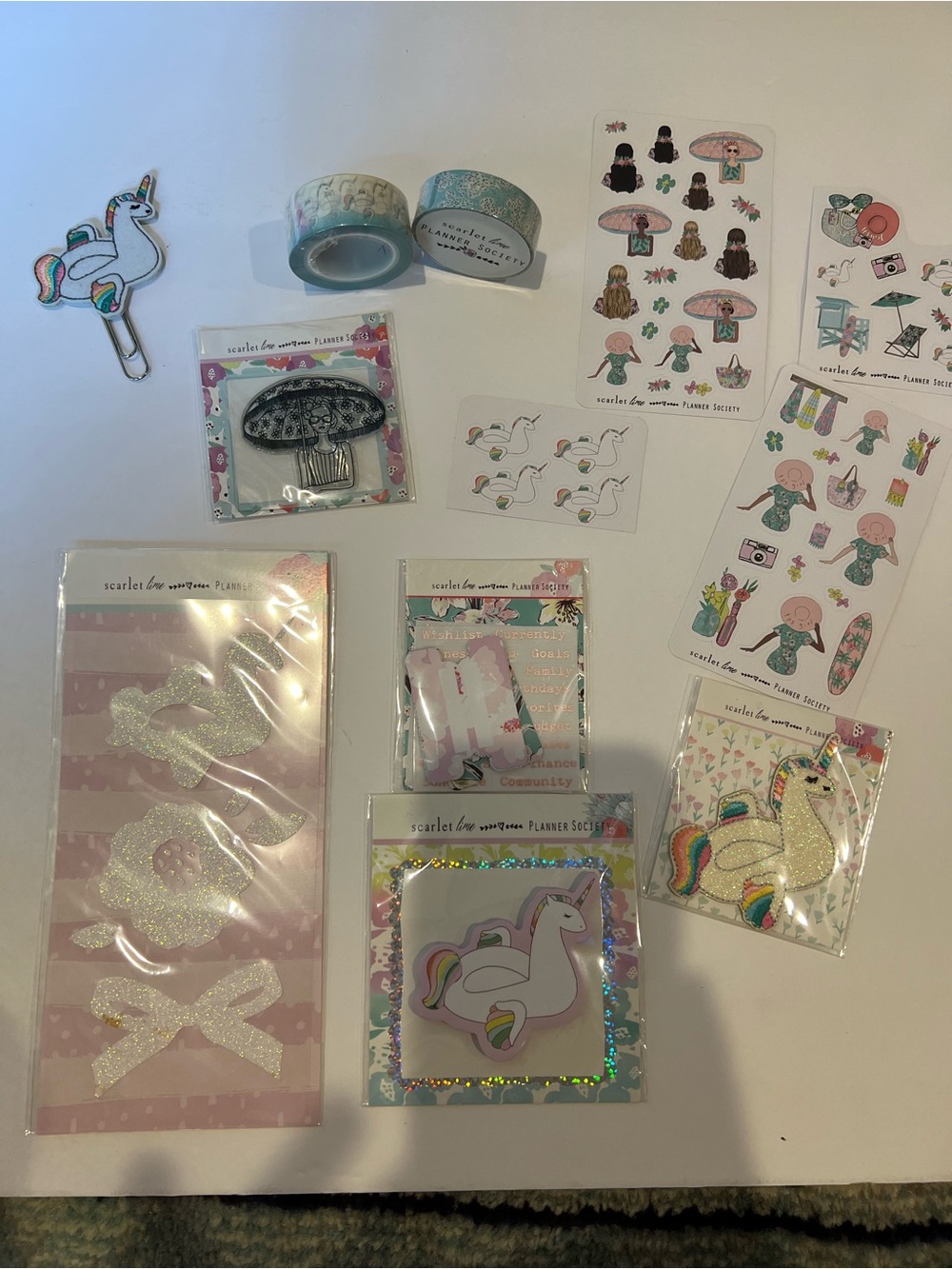 The Planner Society Summertime Kit